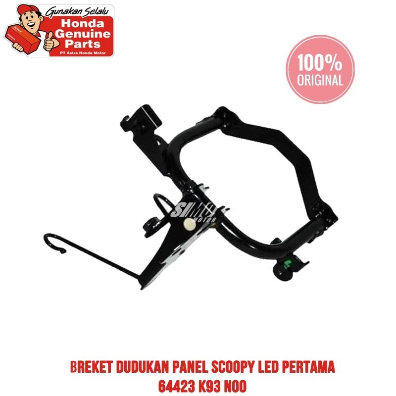 BRT54 Breket besi dudukan panel lampu depan scoopy esp led 2017 2019 64423 k93 n00