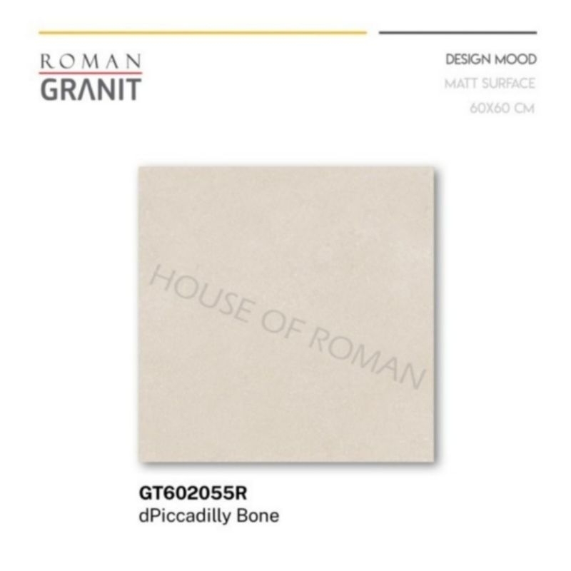 Roman Granit GT602055R dPiccadilly Bone 60x60 kw1