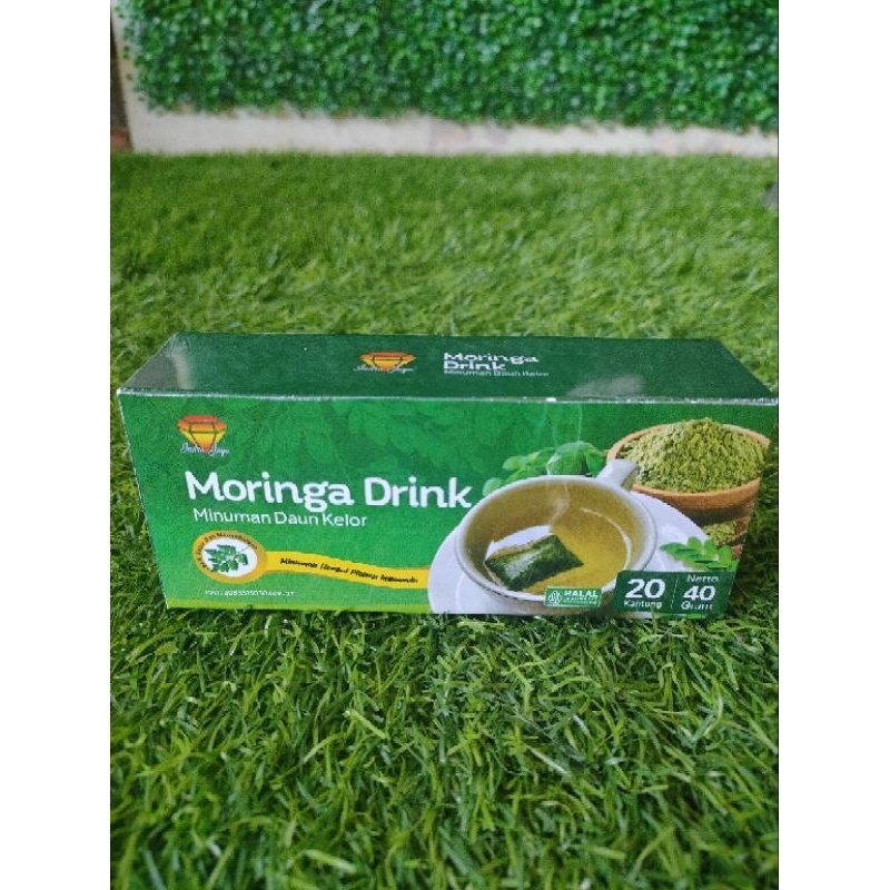 

Moringa Drink Indra Jaya/ kemasan box/ PREMIUM/ 20 shaset/ 40 gram/ Rp 35.000