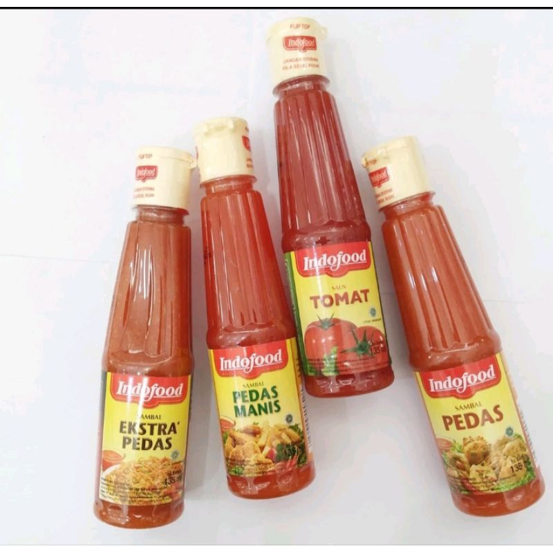 

saos sambal indofood botol 135 ml