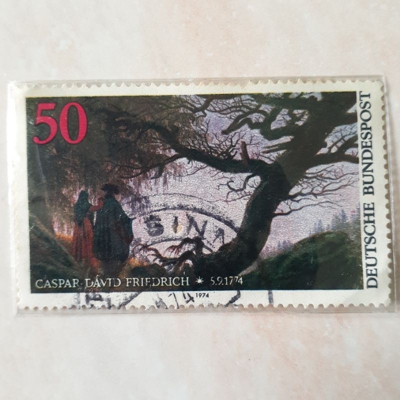 

Perangko Jerman Birth Centenary of Caspar David Friedrich (1774-1840) Tahun 1974