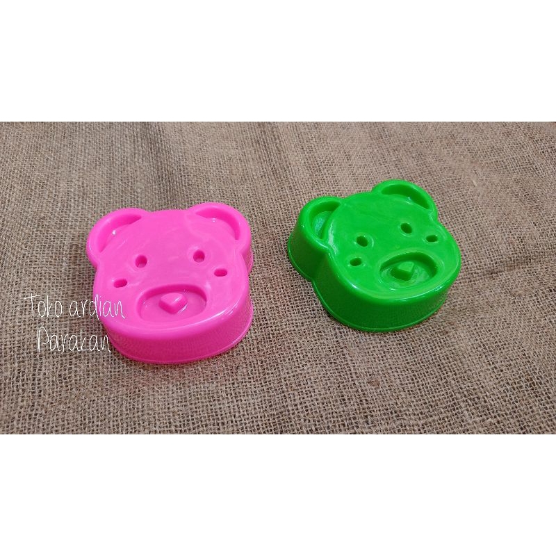 ARDIANHOMEWARE - Cetakan nasi karakter bento agar-agar puding jelly kue bolu kukus brownies plastik 