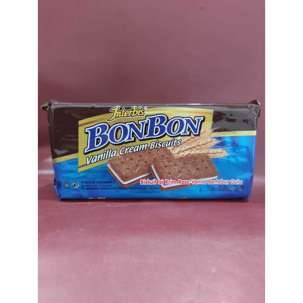 

IT BonBon Vanilla Cream 200G - Biskuit Kue Roti Kering Interbis