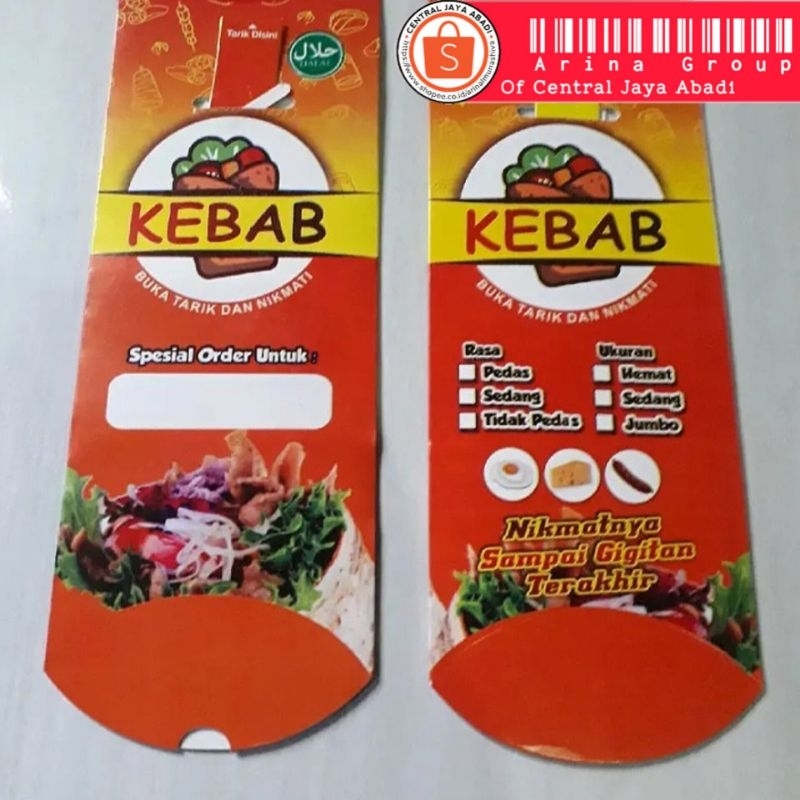 

KERTAS KEBAB TARIKAN BAHAN IVORI PUTIH UKURAN 24 × 9,2 CM HIGH QUALITY TEBAL PRODUK TERBARU | KOTAK KEBAB IVORI PUTIH KEKINIAN | DUS KEBAB VIRAL TIKTOK | KEMASAN KEBAB | BOX KEBAB 1 PCS MURAH | TOKO KEBAB OFFICIAL | SHIVACORP 8381