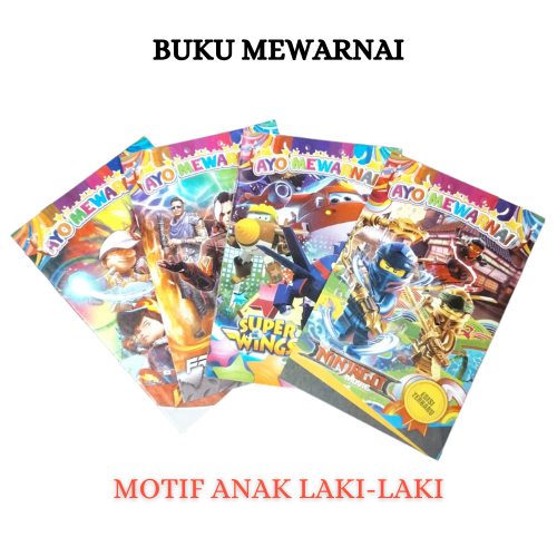 

Buku Mewarnai Anak anak Paud / Buku Mewarnai Murah