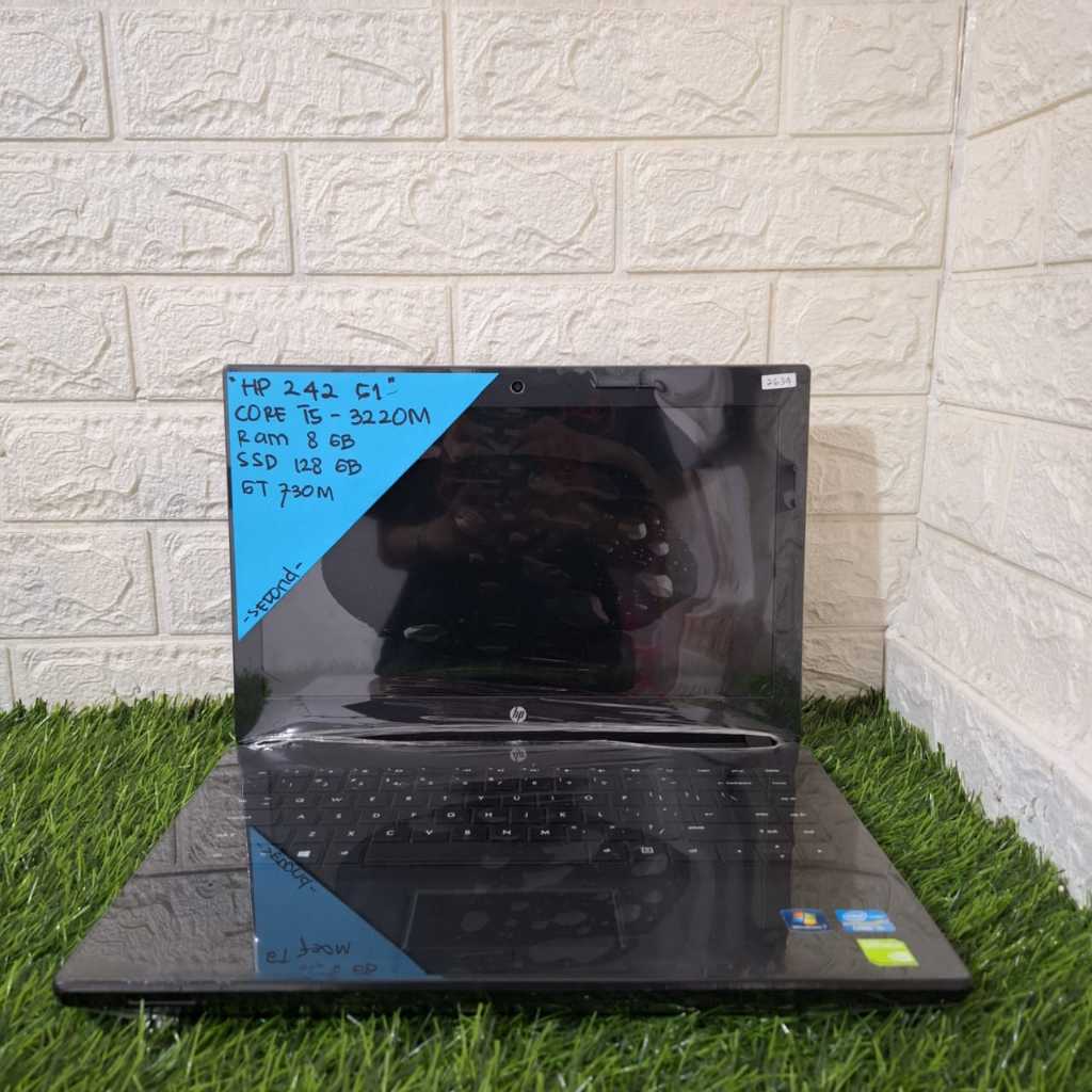 LAPTOP MURAH HP 242 G1 CORE I5-3220M RAM 8GB SSD 128GB GT710M 14INCH (2634)
