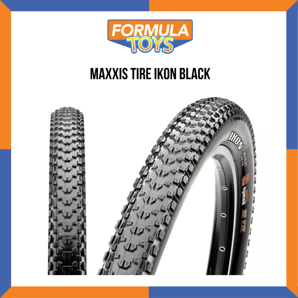 BAN LUAR SEPEDA MAXXIS TIRE IKON BLACK