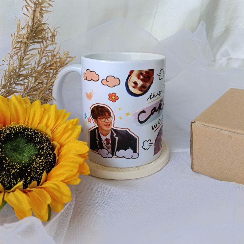 Mug custom K-POP| Mug custom lucu | Mug Foto | Mug Aesthetic