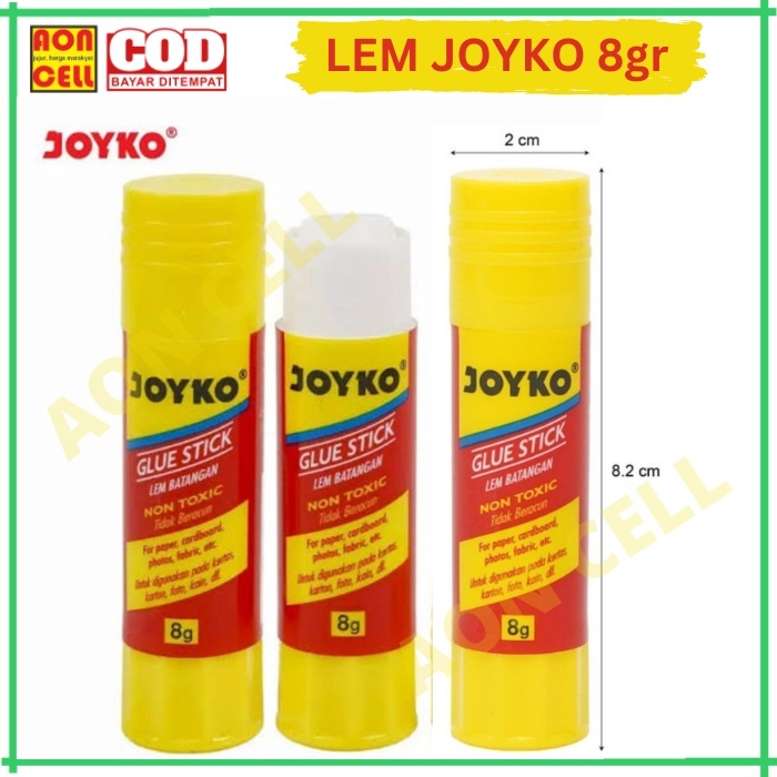 

Lem Batang Lem Kertas Glue Stick Joyko GS-09 8gr