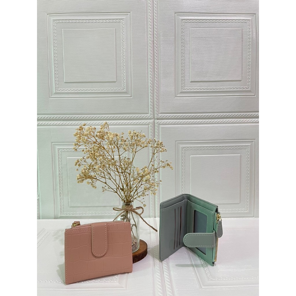 Carissa Wallet / Dompet kecil / Dompet tipis / Dompet mini / Dompet lipat / Dompet wanita / Dompet c