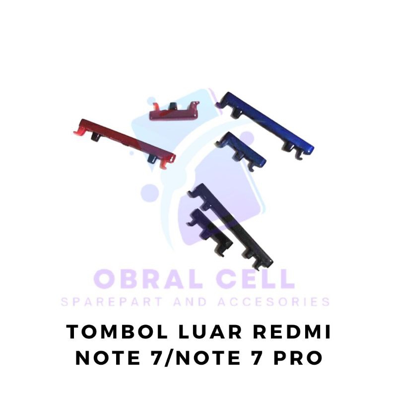 TOMBOL LUAR REDMI NOTE 7