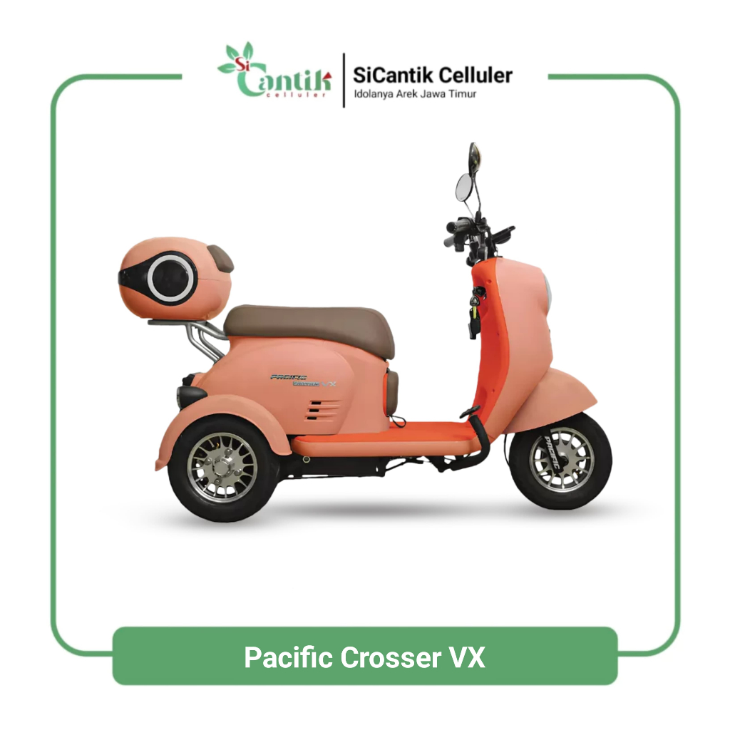 Sepeda Listrik Pacific Crosser VX Roda 3