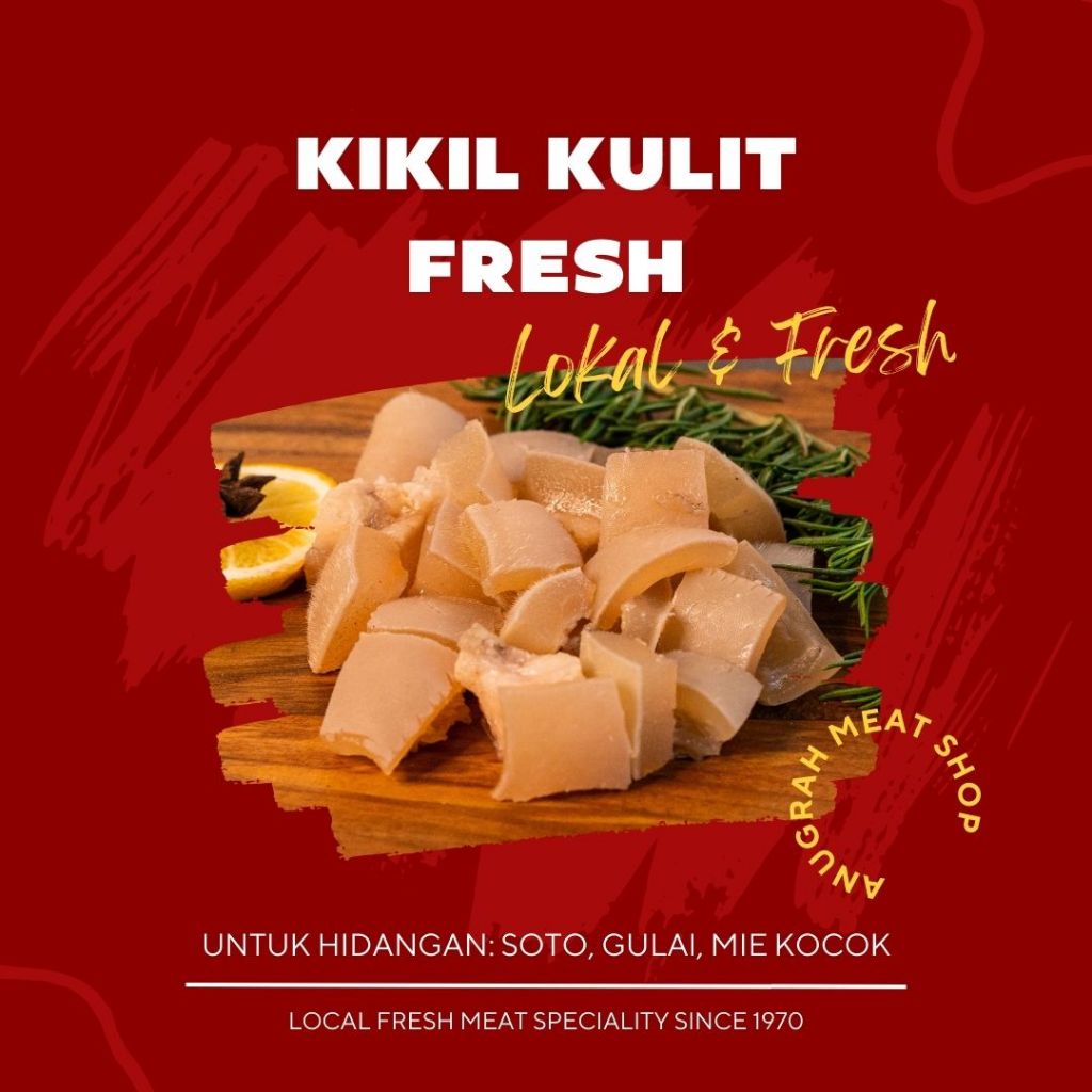 

Kikil Kulit Sapi Lokal Segar - Anugrah Meat Shop