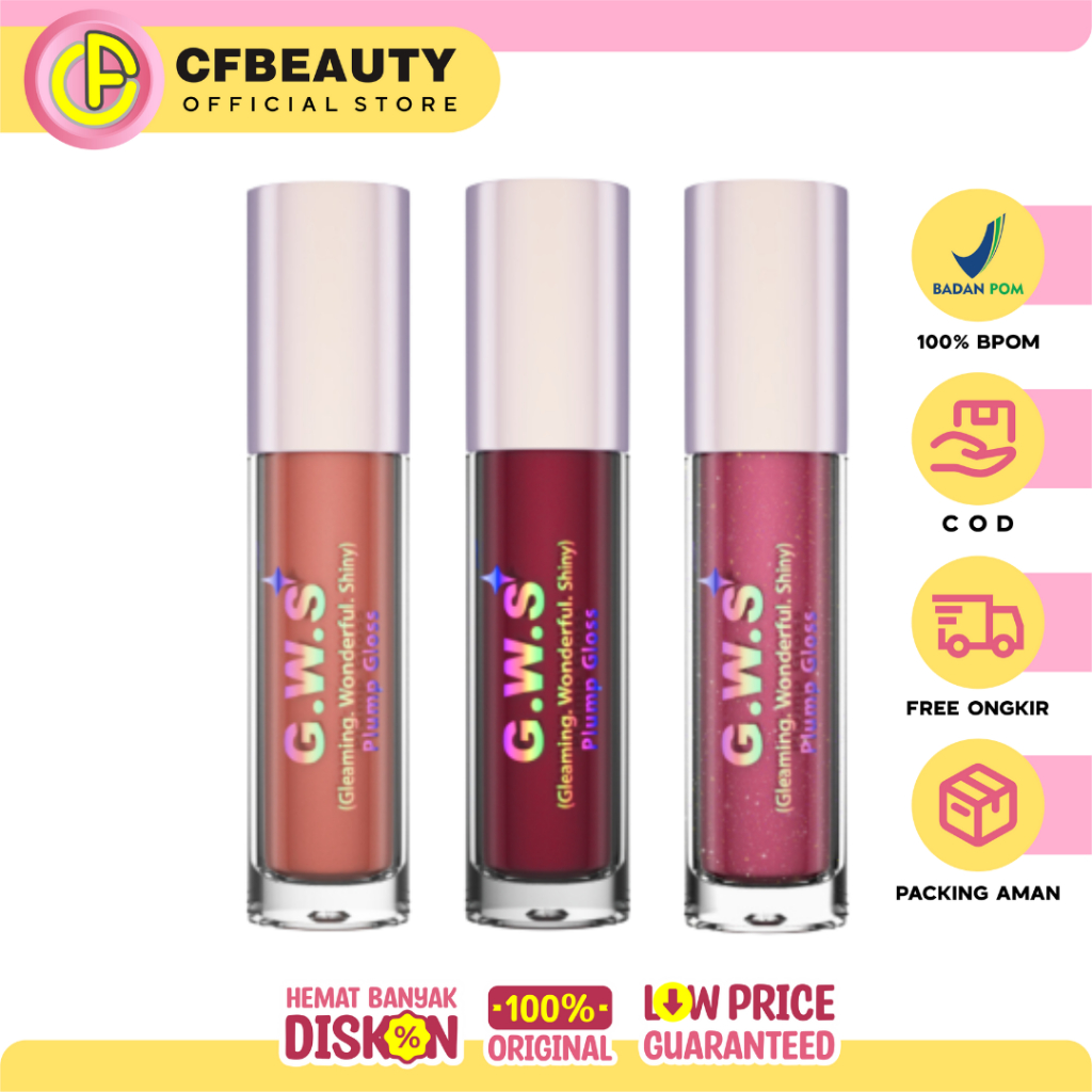 MOP MOTHER OF PEARL GWS (Gleaming Wonderful Shiny) Lip Plump Gloss MOP Lipgloss MLBB Nudieversal Ber