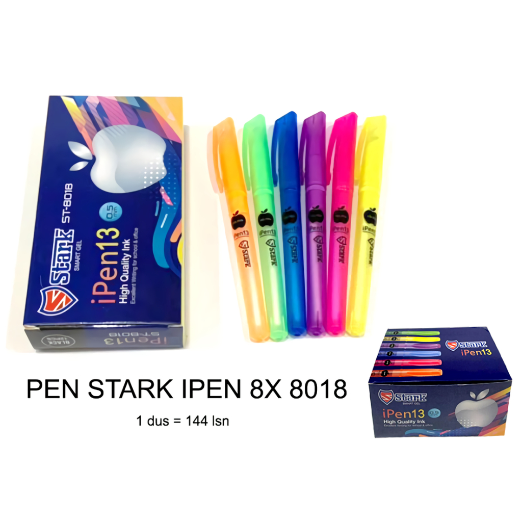 

Stark Pulpen Gel Apple Pen ST-8018