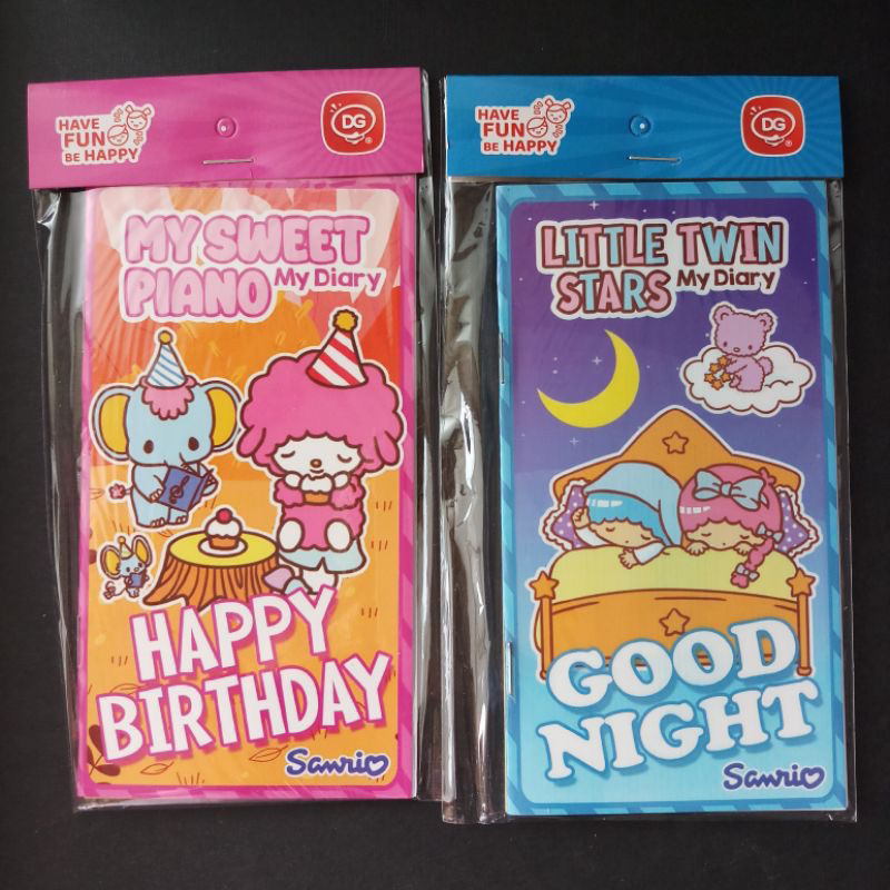

buku my diary momo + stiker / buku notes / notebook / momo sanrio