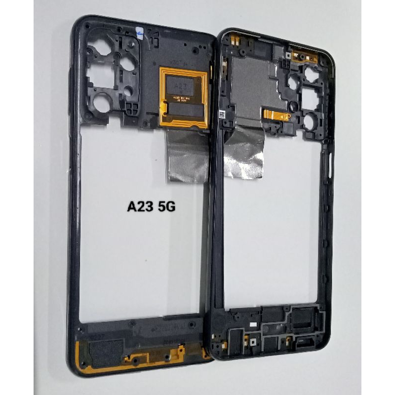 Bazzel Bezzel Tulang Tengah Tutup Mesin Samsung A23 5G Hitam