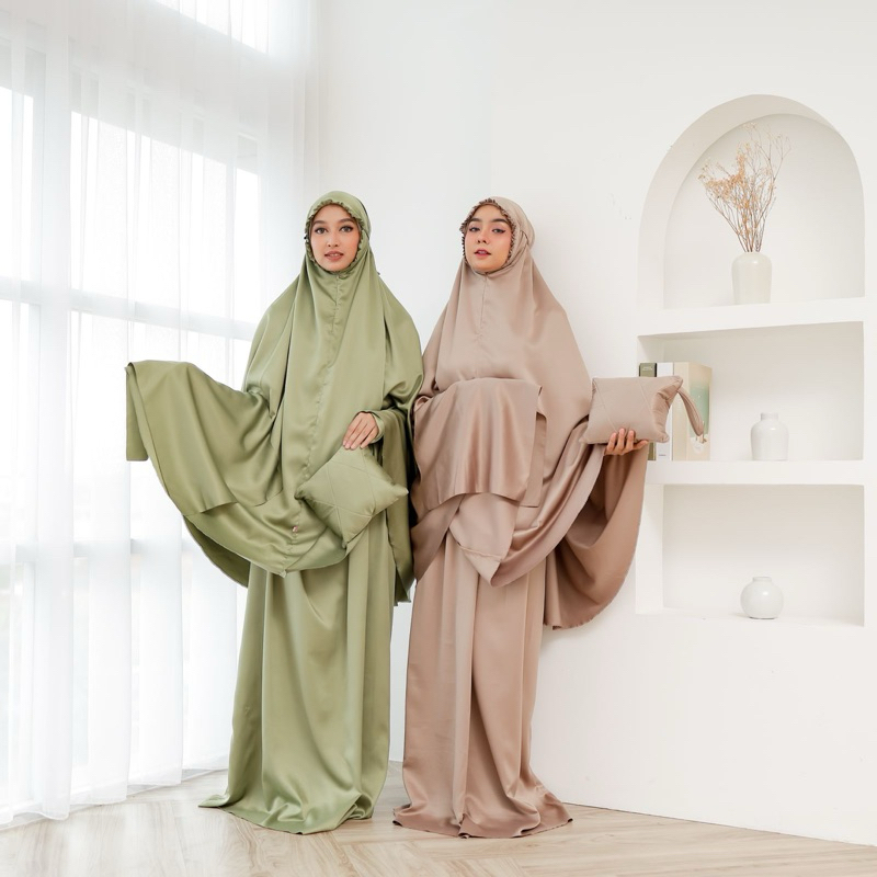 Mukena Full set Sejadah Diva dan Kriwil Fahijablove