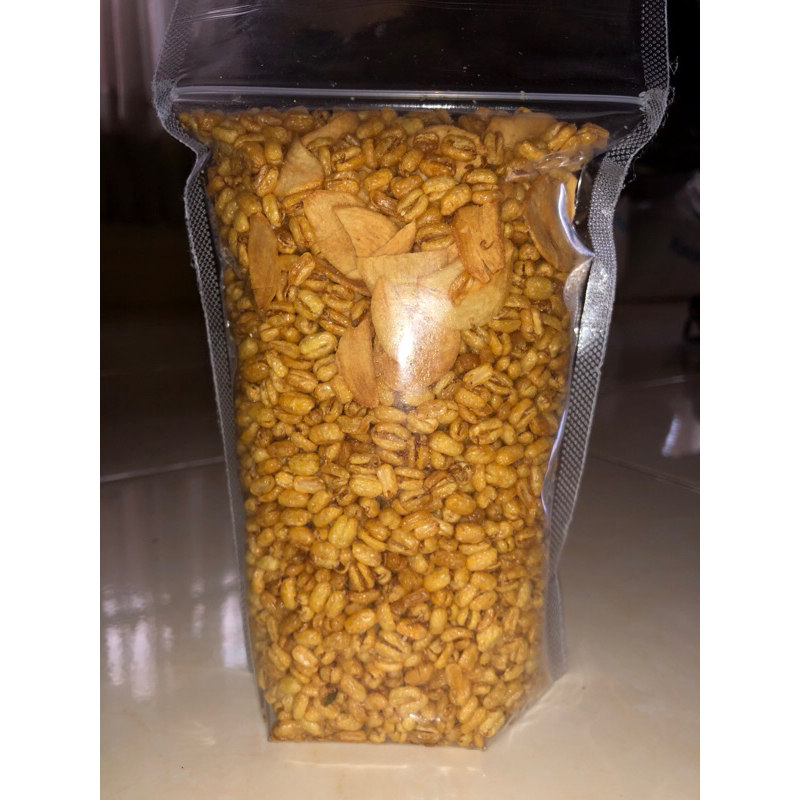 

kacang hijau goreng uk. 250g / cemilan enak renyah dan gurih/ cemilan kacang