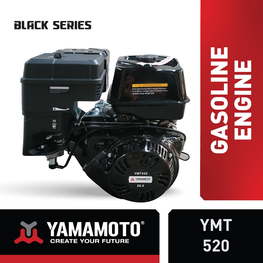 YAMAMOTO Gasoline Engine Black Series/Mesin Serbaguna Yamamoto YMT 520