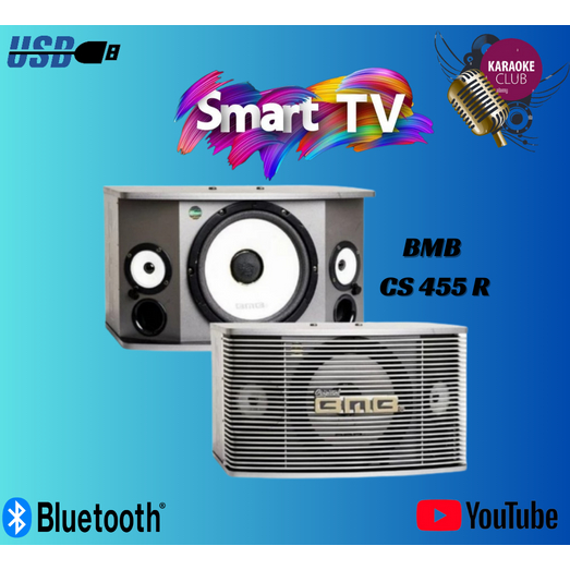 SPEAKER PASIF BMB CS 455 R / CS-455 R / CS 455R WOOFER 10 INCH BASS REFLEX TYPE GARANSI RESMI BMB