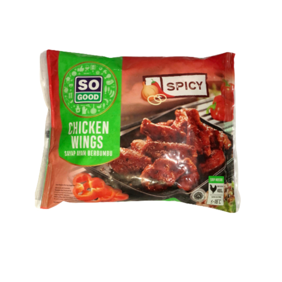 

SO GOOD Spicy Chicken Wing 400gr