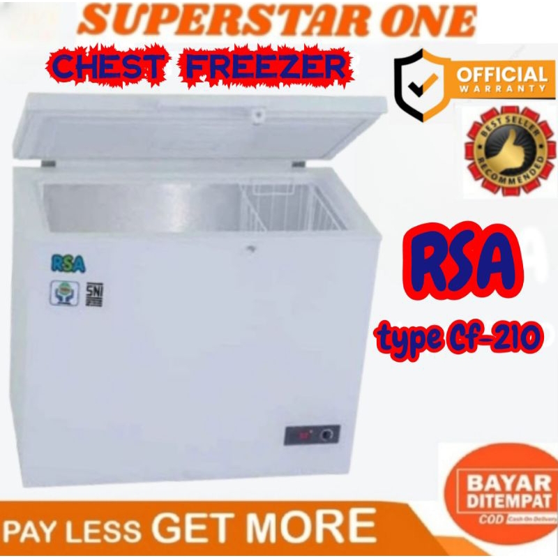 Chest freezer RSA Type CF-210/CF 210/CF210 RSA CHEST FREEZER