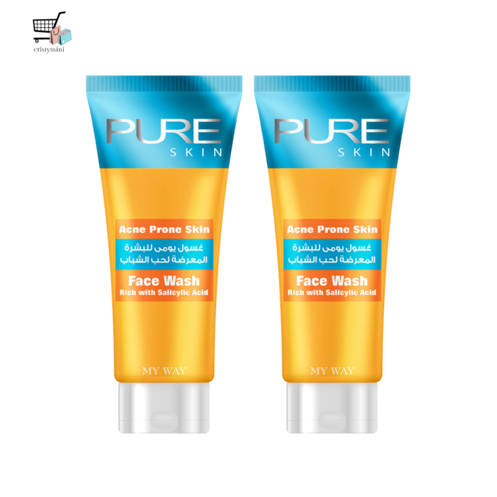 PALING LARIS✔✔ MY WAY PURE SKIN FACIAL WASH 100ML / pure skin my way/sabun muka/ pembersih wajah / P