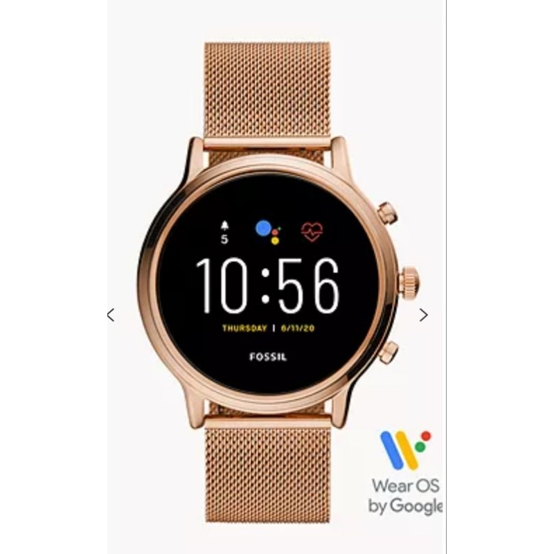 Smartwatch Gen 5 FTW6062 Julianna Rosegold / Rose Gold Mesh Stainless Steel