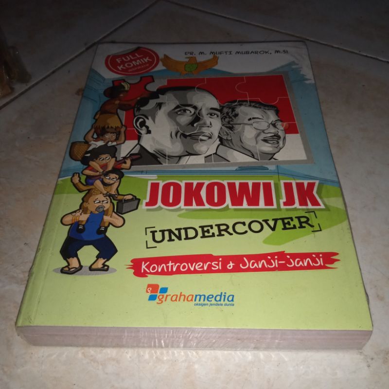 Buku Jokowi JK undercover kontroversi & janji-janji
