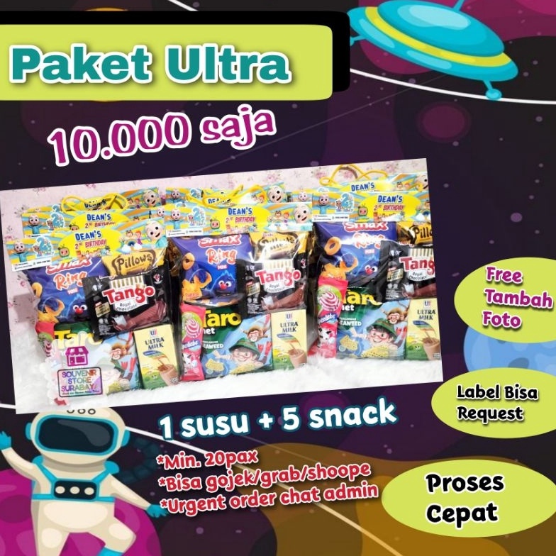 

4.4 Terlaris Bingkisan Murah || Bingkisan Berbagi || Bingkisan Ulang Tahun || Bingkisan Hari Raya || Souvenir Snack || Souvenir Custom || Snack hangtag