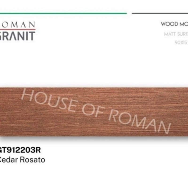 Roman Granit GT912203R Cedar Rosato 15x90 kw1