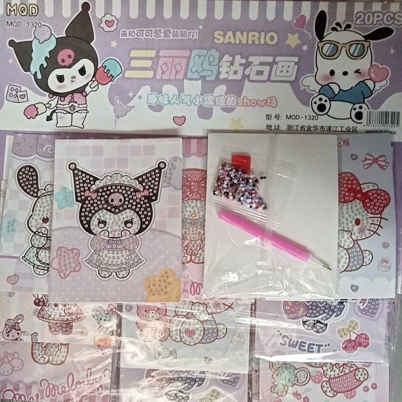 

[STIKER] Ecer 1 pcs Stiker Manik Sanrio || Stiker Manik Lucu