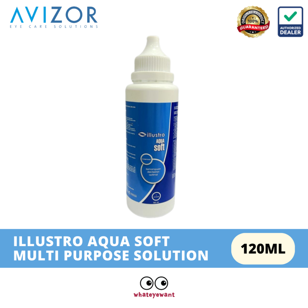 Illustro Aqua Soft Cairan Softlens 120ml