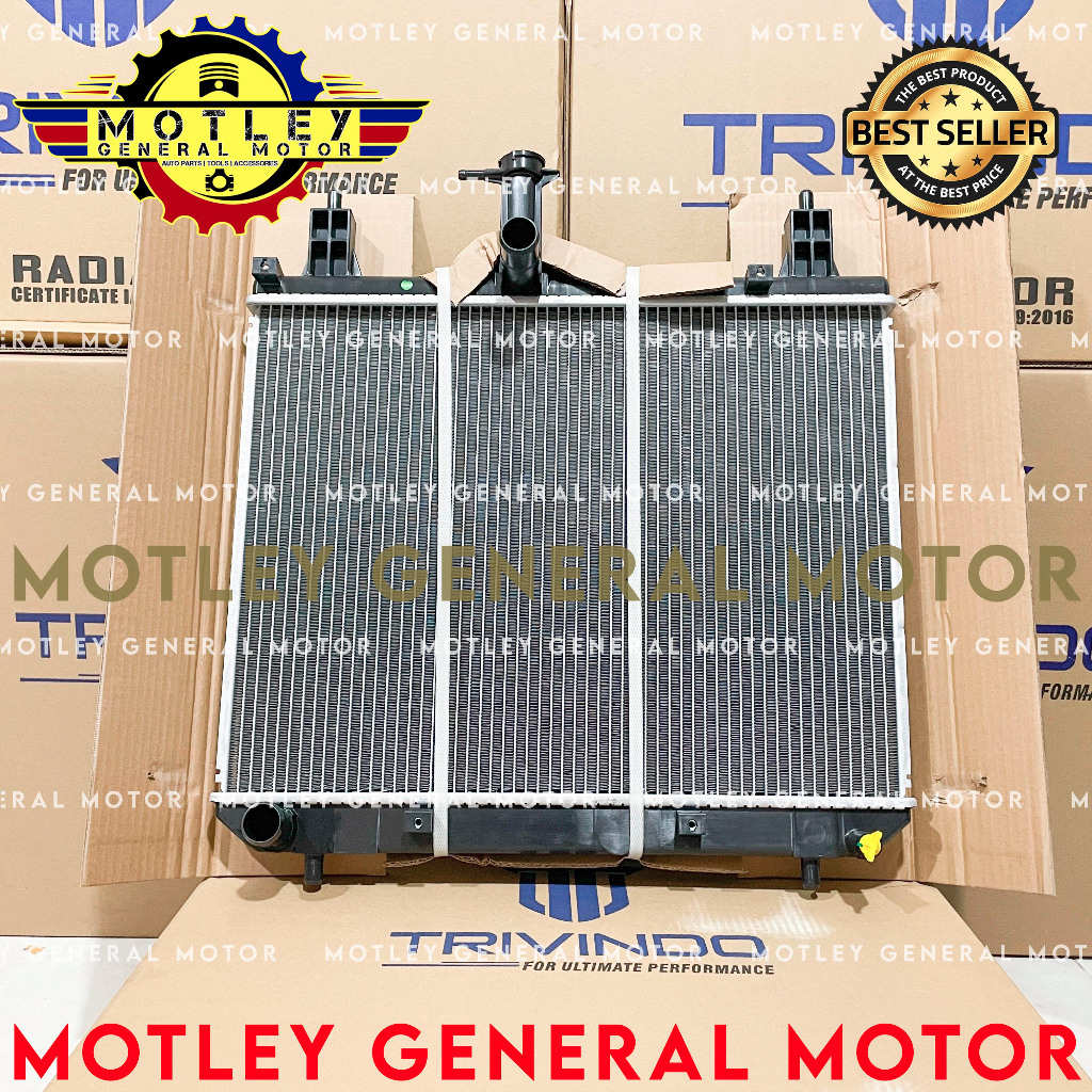 RADIATOR ASSY TOYOTA GRAND NEW AVANZA GREAT XENIA DUAL VVTI MANUAL MT 2015 2016 2017 2018 ORIGINAL T