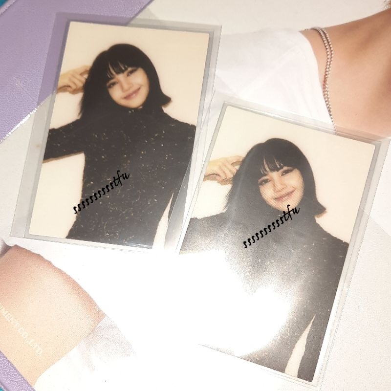 PHOTOCARD THE ALBUM LISA PC GOOD CONDI