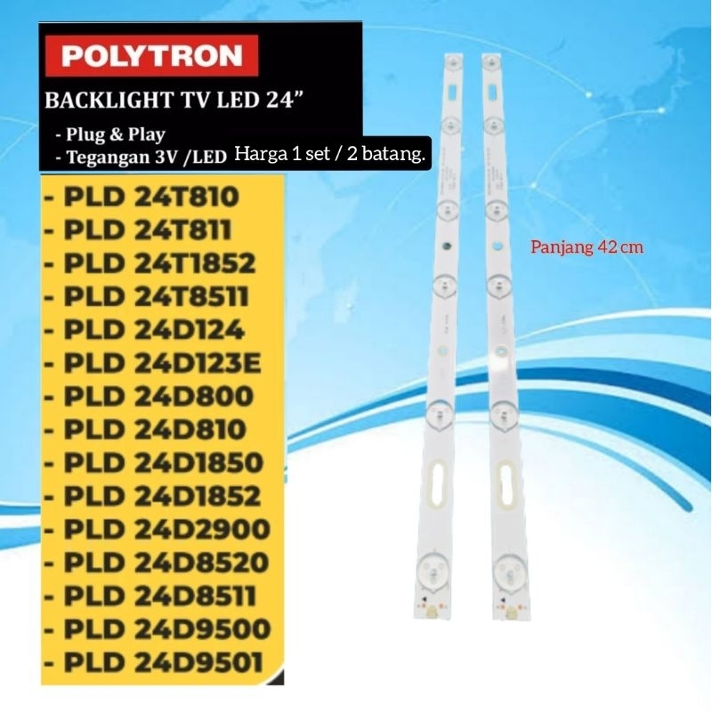 BACKLIGHT Polytron 24 / 22 inch. BL tv LED Polytron .