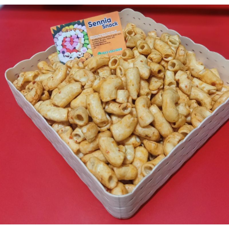 

CEMILAN MAKARONI RUJAK PEDAS 250GR