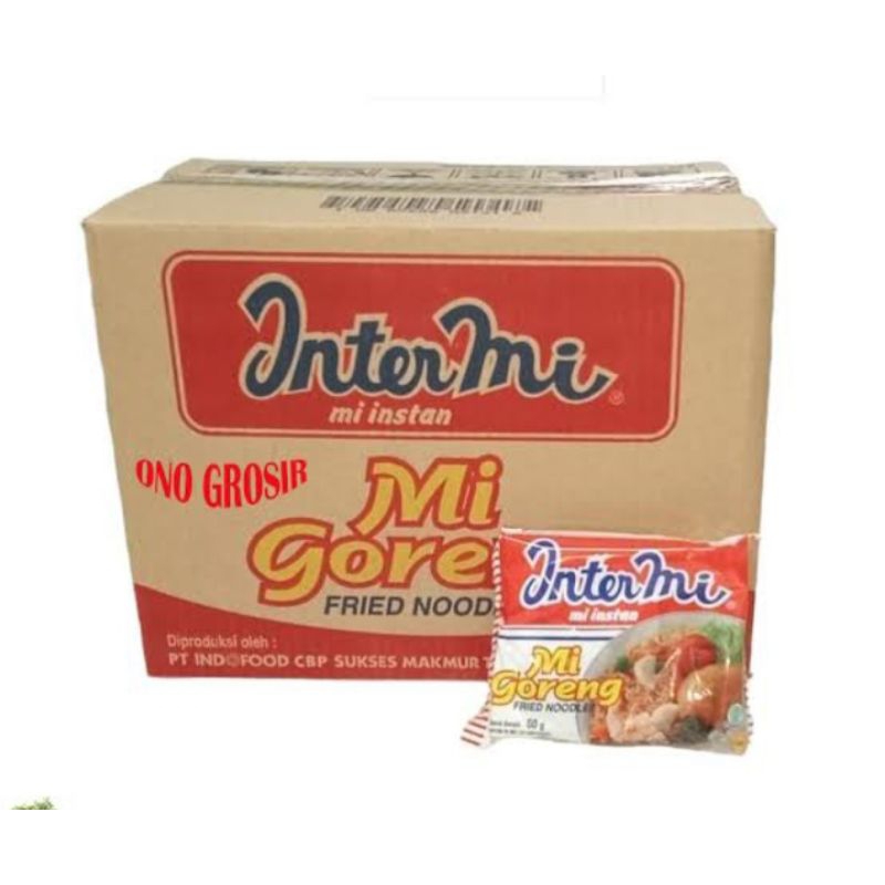 

intermi / Intermie / inter mi / inter mie Goreng 60gx40Bks (1dus)