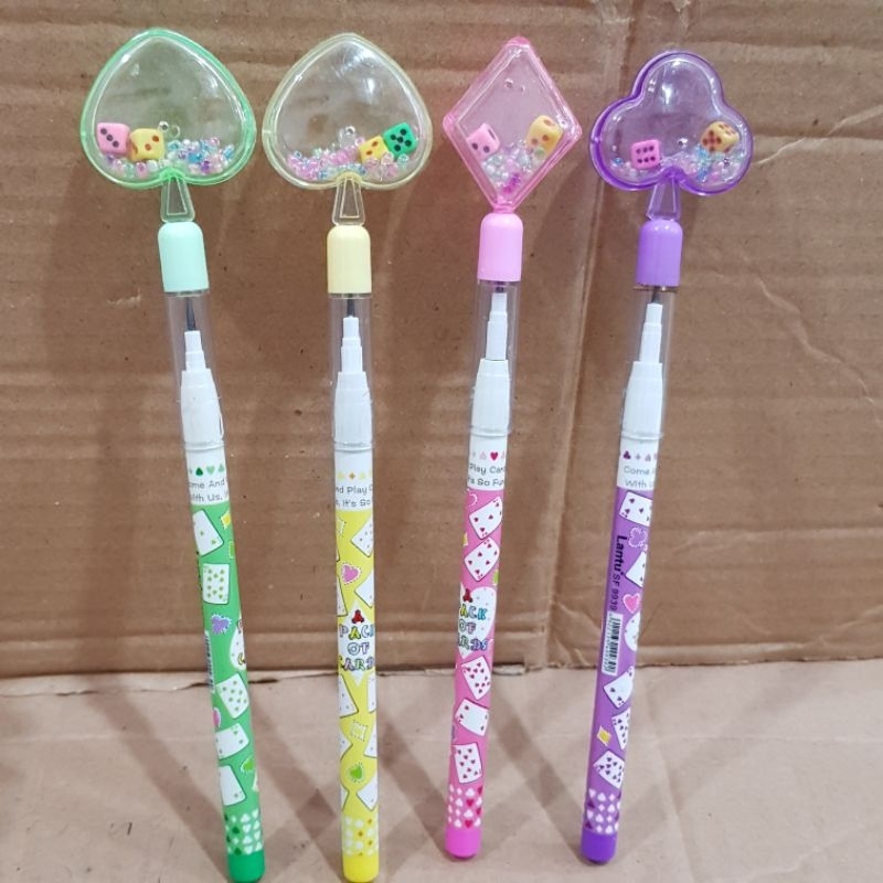 

Pensil Bensia 2,0 Motif Love Mainan Dadu 9939