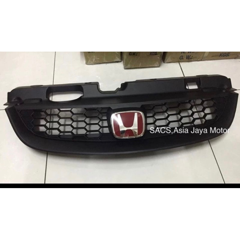 grill Civic RX untuk Honda civic ES facelift 2004-2005 plastik