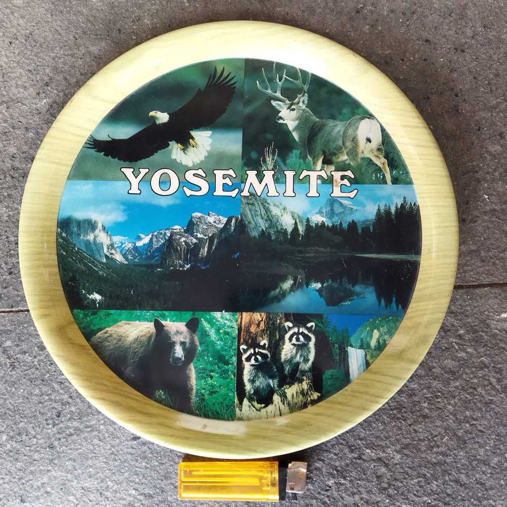 Pajangan Vintage Nampan Seng Yosemite