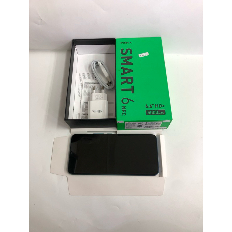 Infinix Smart 6 NFC 2/32gb Fullset Second Garansi Resmi