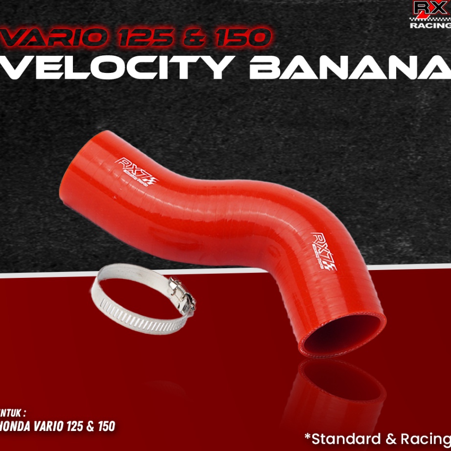 BestSeller Velocity Banana Rubber Vario 125 Vario 150 Ukuran Tb Standar dan Tb Racing Rx7 Racing.