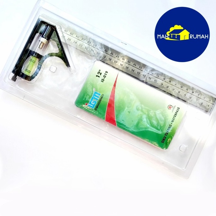 

Model terbaru SIKU TUKANG L WATERPASS KOMBINASI Penggaris Ukuran Waterpas - IGM 12" 84