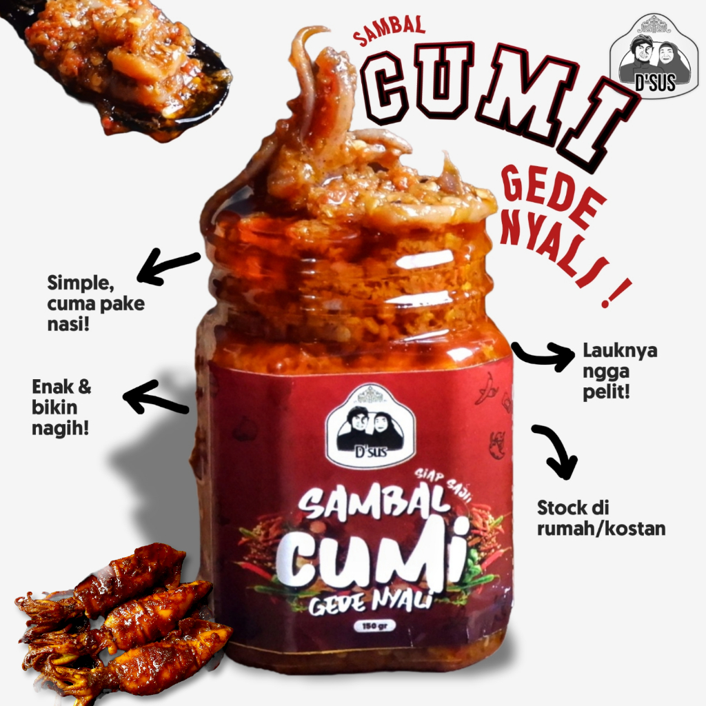 

SAMBAL D'SUS - Sambal Cumi Panggang