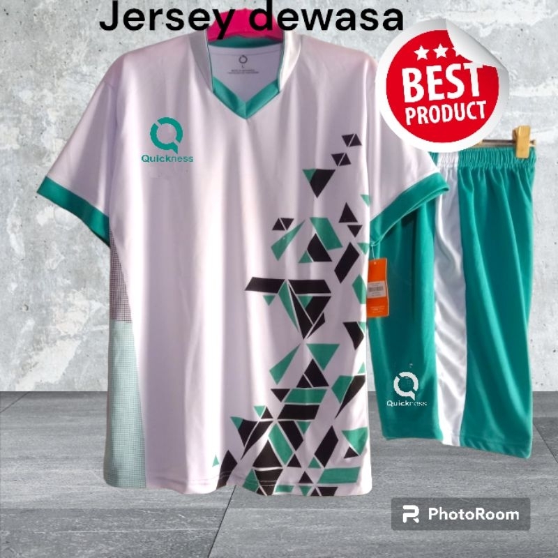 Baju setelan jersey bola futsal dewasa