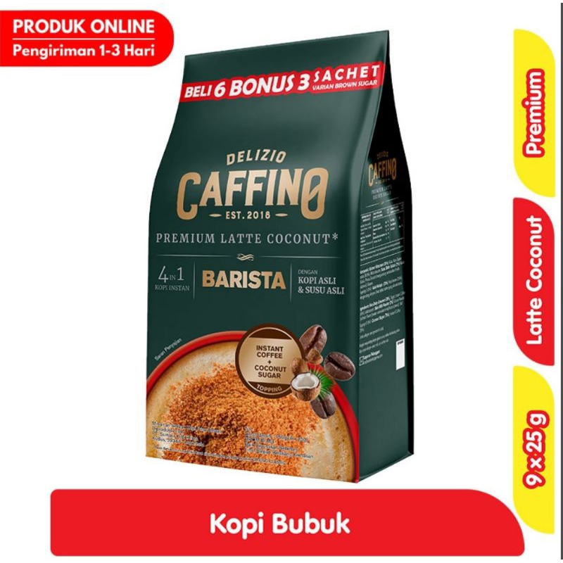 

Kopi Instan CAFFINO Delizio Latte Coconut