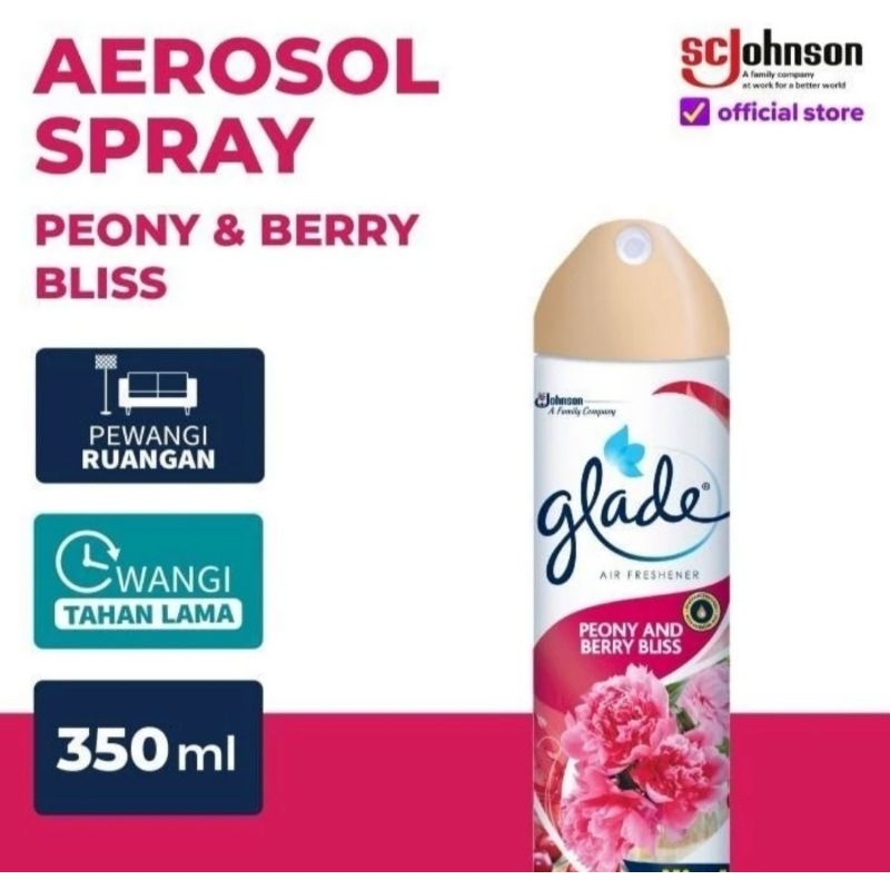 Glade Aerosol 350 ml Peony and Berry Bliss