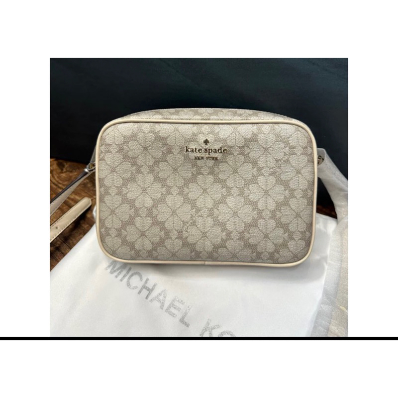 KS camera sling bag flower coated Authentic NEW